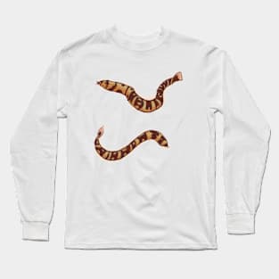 Kuhli Loach Noodle Design Long Sleeve T-Shirt